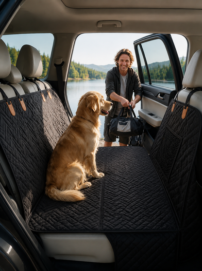 Housse de protection voiture - imperméable pour chien