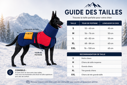 Manteau Hiver Premium Imperméable pour Chien